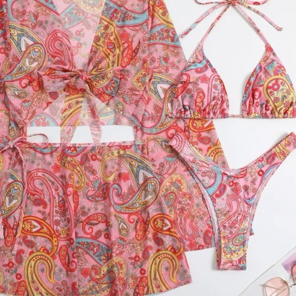 NEW bikini & cover up set - Picture 5 of 8